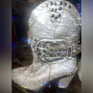 Dolls Kill icy sheriff Cowboy boots